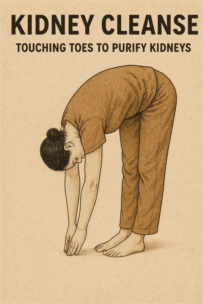 Kidney Cleanse – Touching Toes to Purify Kidneys Kidney Cleanse – Touching Toes to Purify Kidneys