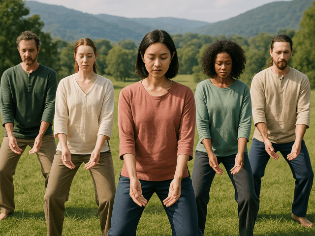 Pulling Qi From the Earth – Energy Boost in Qigong