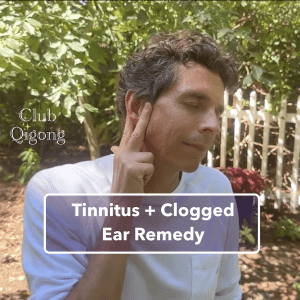 Joe using Qigong to remedy tinnitus, ringing in the ears
