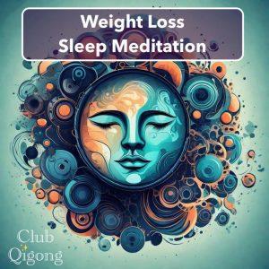 Sun with words "Weight Loss Sleep Meditation"