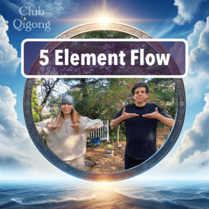 Joe and Melissa Moody doing the 5 Element Flow in Qigong