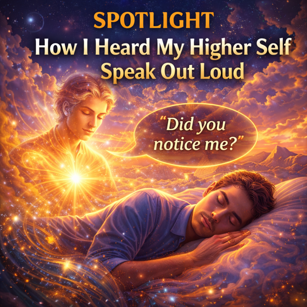 SPOTLIGHT: How I Heard My Higher Self Speak Out Loud