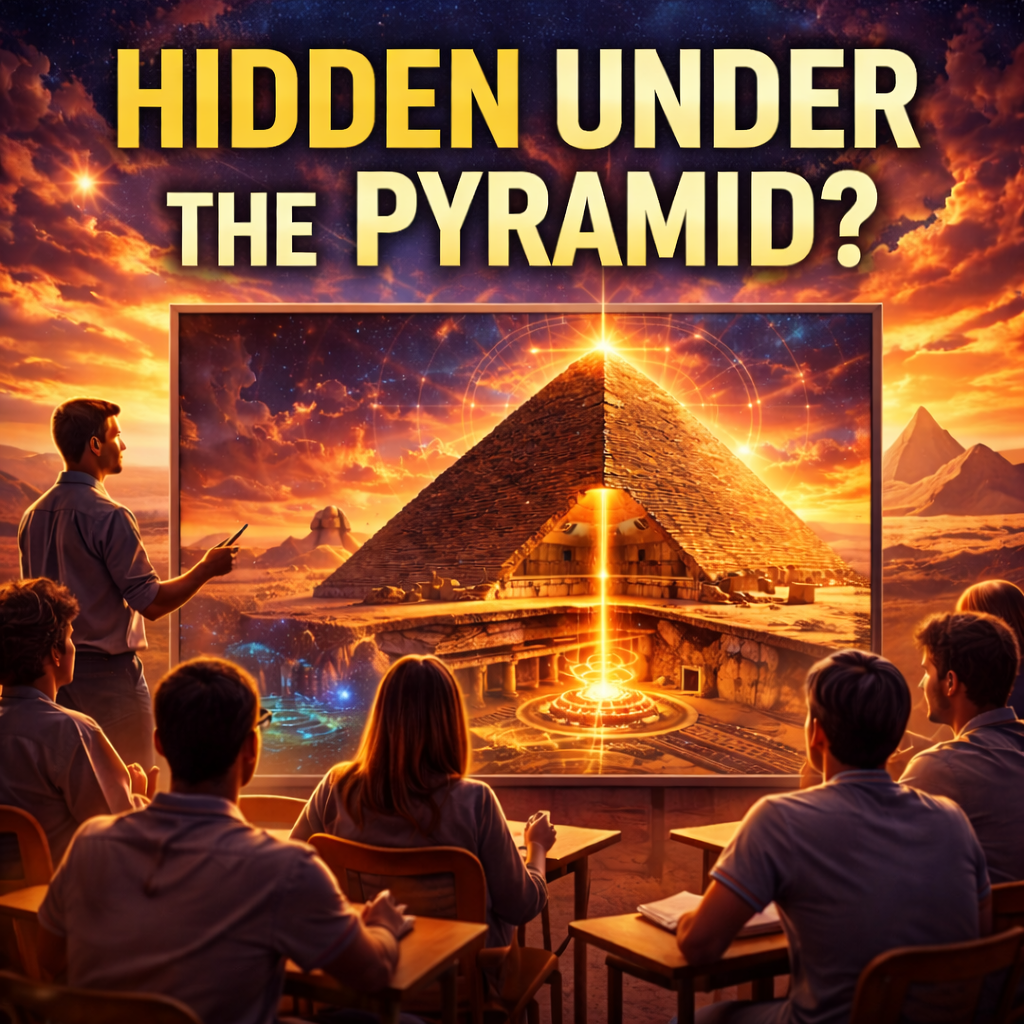 What They Actually Found Under the Pyramid – The Giza Press Conference WAS REAL