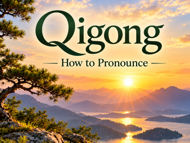 How to Pronounce Qigong